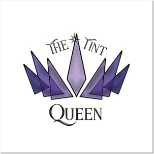 The Tint Queen Logo Colour Posters and Art